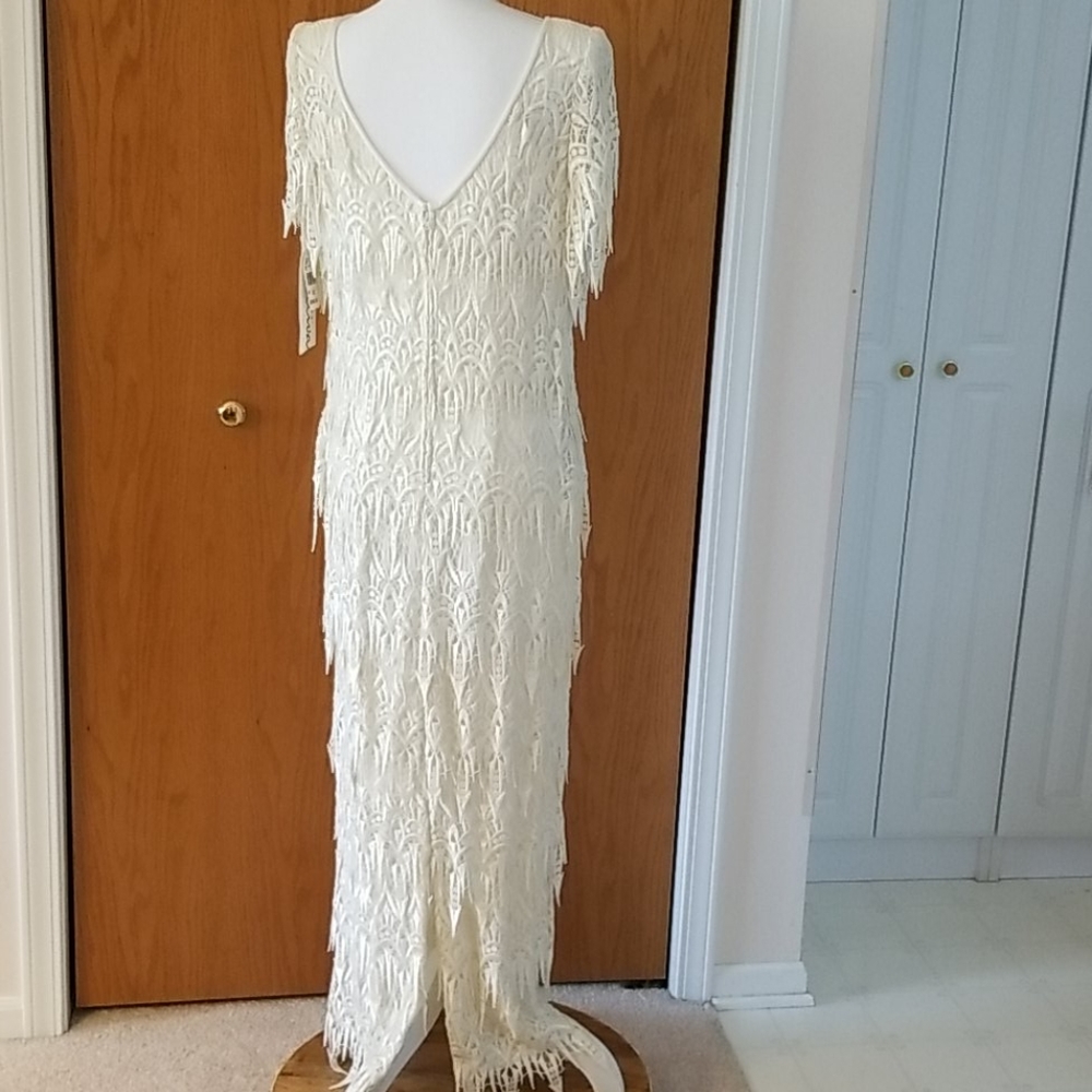 CATTIVA NWT Beautiful Special Occasion Gown Ivory  10 - Picture 6 of 14